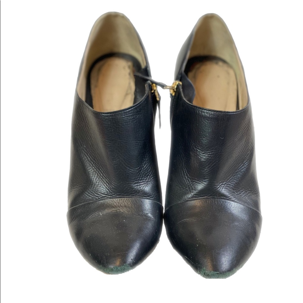 Chloe Ankle Booties w Chunky Heel - Picture 9 of 9
